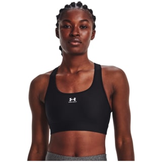 Under Armour UA HeatGear® Armour Mid Padless Damen Sport-BH