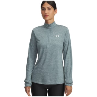 Under Armour Tech Half-Zip- Twist Damen T-Shirt