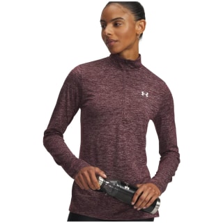 Under Armour Tech Half-Zip- Twist Damen T-Shirt