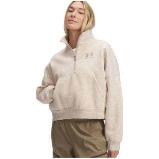 Under Armour Icon Fleece OS Half-Zip Damen Sweatshirt