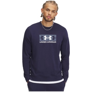 Under Armour Rival Terry Logo Crew Herren Sweatshirt