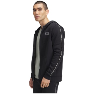 Under Armour Icon Fleece Fullzip Taping Herren Schlupfjacke Under Armour Icon Fleece Fullzip Taping Herren Schlupfjacke