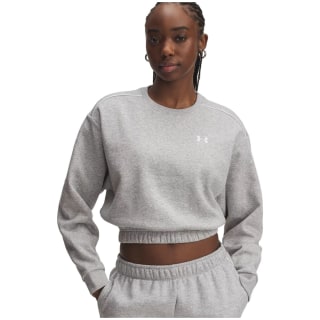 Under Armour Rival Fleece Piped Crew Damen Sweatshirt