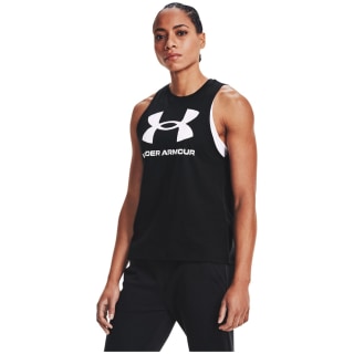 Under Armour UA Live Sportstyle Tank Gry Damen T-Shirt