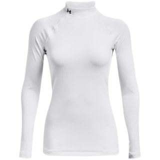 Under Armour UA ColdGear Authentics Mockneck Damen T-Shirt Under Armour UA ColdGear Authentics Mockneck Damen T-Shirt