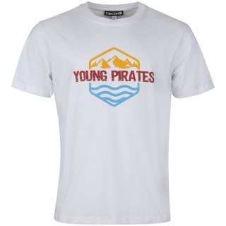 Young Pirates Mountains and Waves T Herren Poloshirt