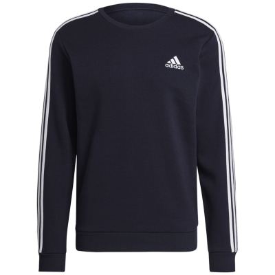 Adidas Essentials Fleece 3-Streifen Sweatshirt Herren