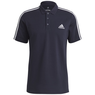 Adidas AEROREADY Essentials Piqué Embroidered Small Logo 3-Streifen Poloshirt Herren