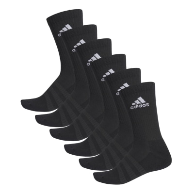 Adidas Cushioned Crew Socken, 6 Paar Unisex