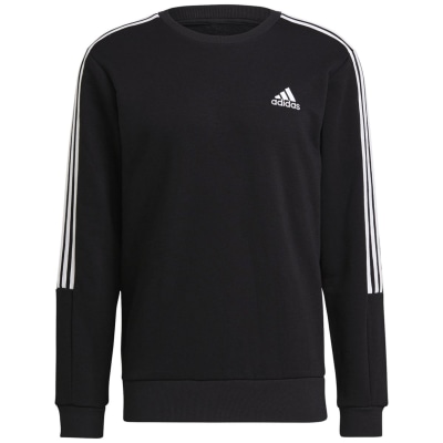 Adidas Essentials Fleece Cut 3-Streifen Sweatshirt Herren