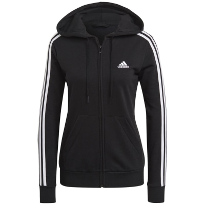 Adidas Essentials French Terry 3-Streifen Kapuzensweater Damen