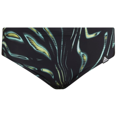 Adidas Graphic Souleaf 3-Streifen Badehose Herren