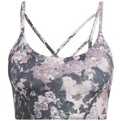 Adidas Yoga Light-Support Long Line Graphic Sport-BH Damen