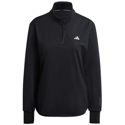 Adidas Techfit AEROREADY Warm Quarter-Zip Trainingsoberteil Damen