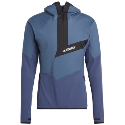 Adidas Techrock Ultralight 1/2-Zip Hooded Fleece Jacket Herren Fleecejacke