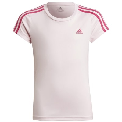 Adidas Designed 2 Move 3-Streifen T-Shirt Mädchen