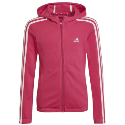 Adidas Essentials 3-Streifen Kapuzenjacke Mädchen Kapuzensweater