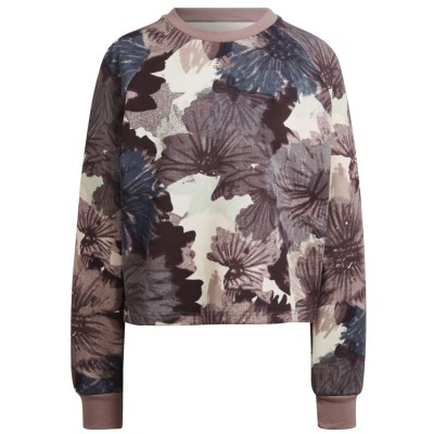 Adidas Allover Print Sweatshirt Damen