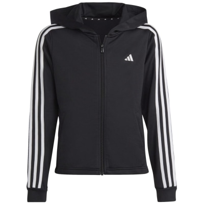 Adidas Train Essentials AEROREADY Regular-Fit 3-Streifen Hooded Trainingsjacke Mädchen