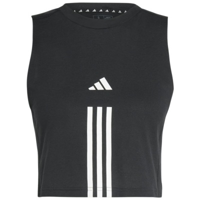 Adidas Train Essentials Train Cotton 3-Streifen Crop Tanktop Damen