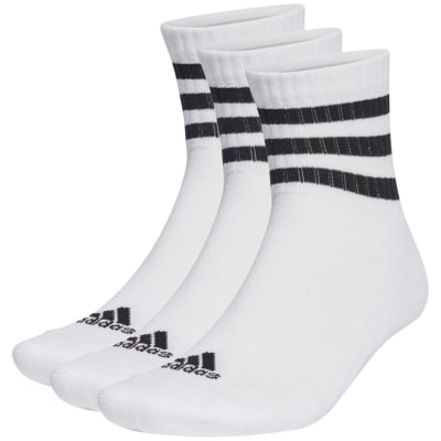 Adidas 3-Streifen Cushioned Sportswear Mid-Cut Socken, 3 Paar Unisex