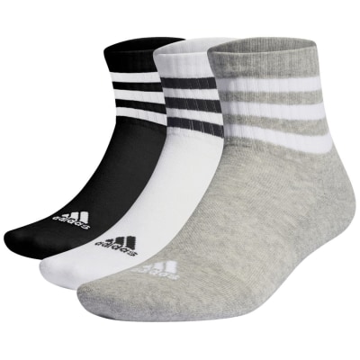 Adidas 3-Streifen Cushioned Sportswear Mid-Cut Socken, 3 Paar Unisex