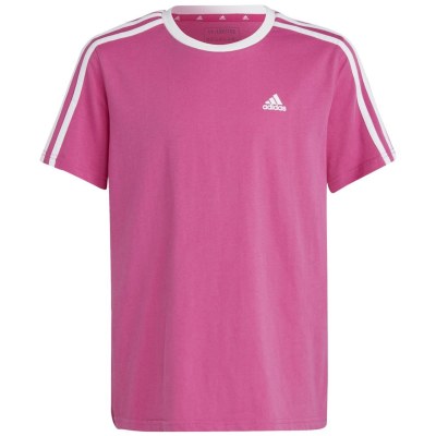 Adidas Essentials 3-Streifen Cotton Loose Fit Boyfriend T-Shirt Mädchen