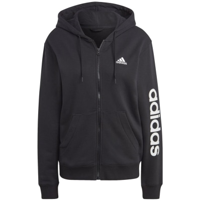 Adidas Essentials Linear French Terry Kapuzenjacke Damen
