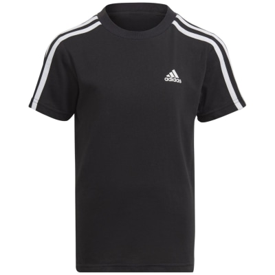 Adidas Essentials 3-Streifen Cotton Kinder T-Shirt