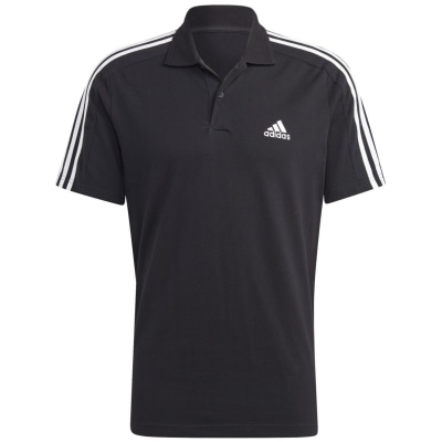 Adidas Essentials Piqué Embroidered Small Logo 3-Streifen Poloshirt Herren