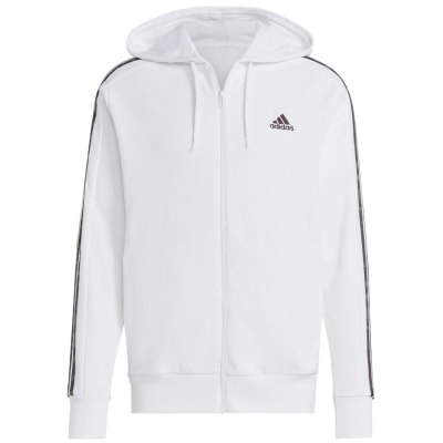 Adidas Essentials French Terry 3-Streifen Kapuzenjacke Herren