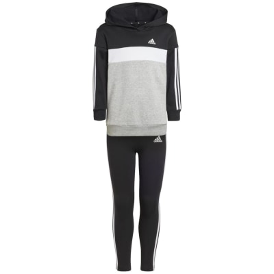 Adidas Tiberio 3-Streifen Colorblock Kids Leggings-Set Mädchen