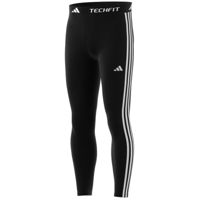 Adidas Techfit Compression Training 3-Streifen lange Herren Tights