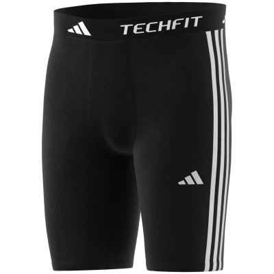 Adidas Techfit Compression Training 3-Streifen kurze Herren Tights