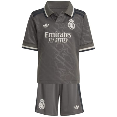 Adidas Real Madrid 24/25 Mini-Ausweichausrüstung Kinder Jogginganzug