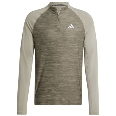 Adidas Gym+ Training 3-Streifen 1/4-Zip Herren Jacke