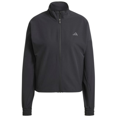 Adidas Pacer All Gym Tonal 3-Streifen Woven Jacke Damen Rollkragenpullover