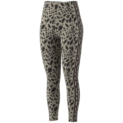 Adidas Essentials 3 Stripes Animal Print Leggings Damen Tights
