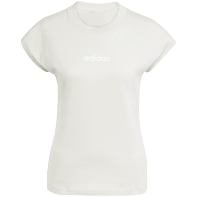 Adidas Essentials Linear Cotton Damen T-Shirt