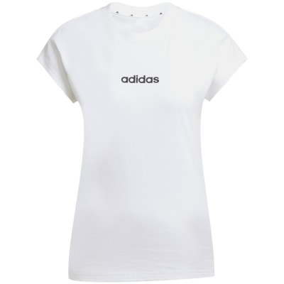 Adidas Essentials Linear Cotton Damen T-Shirt