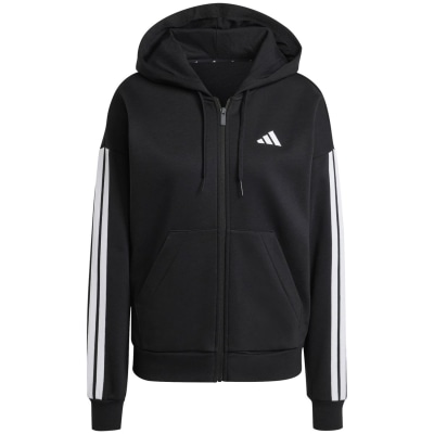 Adidas Essentials 3-Streifen Full-Zip Fleece Damen Kapuzensweater