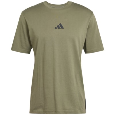 Adidas Essentials 3-Streifen Single Herren T-Shirt