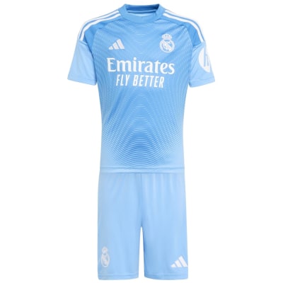 Adidas Real Madrid 25/26 Home Torwart Set Kinder Jogginganzug