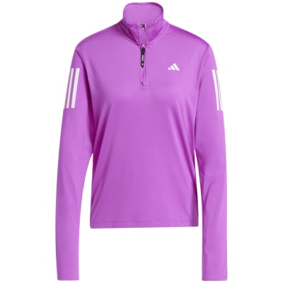 Adidas Own the Run Half-Zip Oberteil Damen Rollkragenpullover