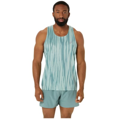 Asics Road All Over Print Singlet