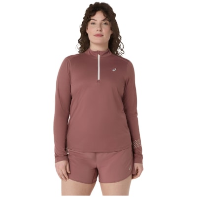 Asics Icon Half-Zip Damen T-Shirt