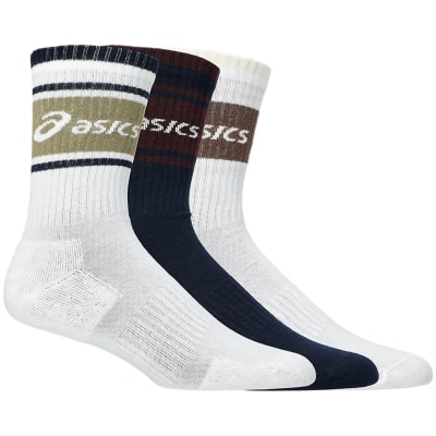 Asics 3er-Pack Logo Crew Unisex Strümpfe