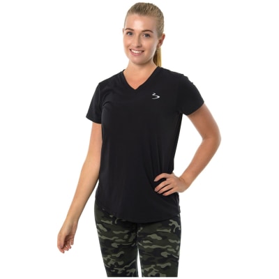 Beachbody Modern V Neck Tee Damen T-Shirt