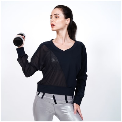 Beachbody Luxe All Day Cover Up Damen Sweatshirt