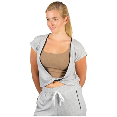 Beachbody Twist Front Rib Tee Damen T-Shirt